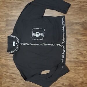 Vintage Kar•a•van Embroidered Top Size Large  Bohemian RARE